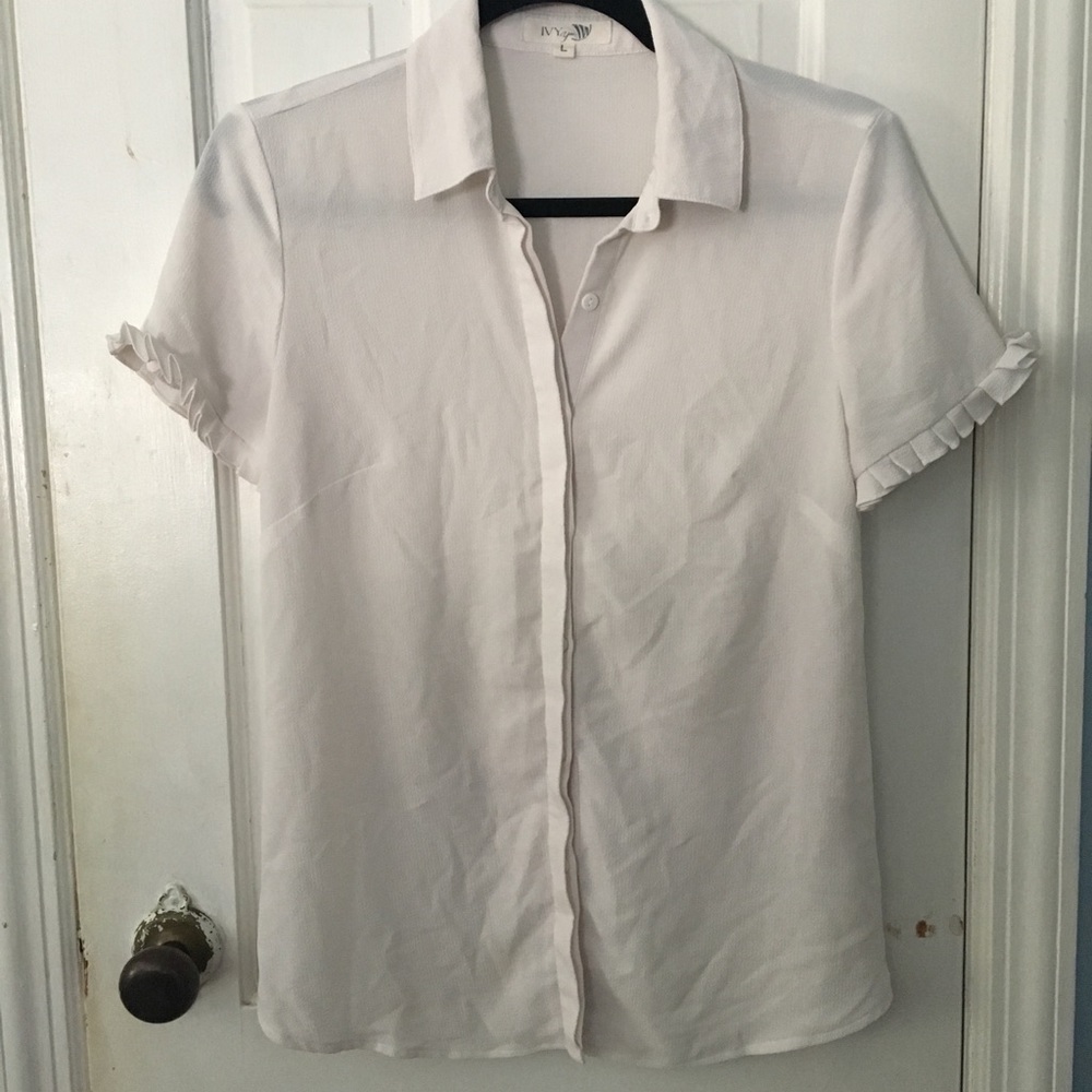 White summer shirt